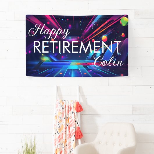 ディスコ退職旗 横断幕 (インサイチュ)