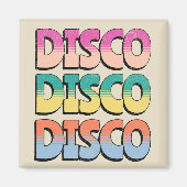 ディスコ音楽 マグネット (正面)