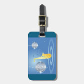 ディスコ音楽 ラゲッジタグ (正面縦)