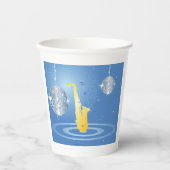 ディスコ音楽 紙コップ (正面)