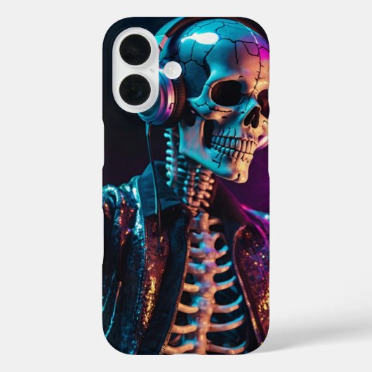 ディスコ骨格 Case-Mate iPhoneケース (裏面)