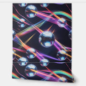 ディスコ鮮やかボール虹の渦巻き旋回ピールとスティック 壁紙 (ほどく)