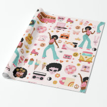 ディスコ1970年代アフリカの女の子エイリアン