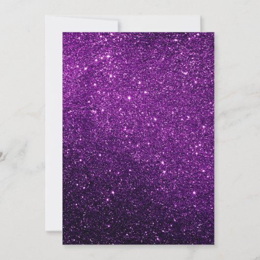 ディスコ21th誕生日パーティー 招待状 (裏面)