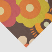 ディスコ70s60sレトロ花ポップ・アートの文化 薄葉紙 (詳細)