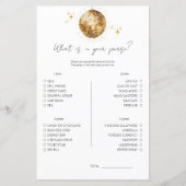 ディスコ　あなたの財布の中身は？　結婚前のお茶会ゲーム (正面)