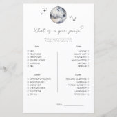 ディスコ　あなたの財布の中身は？　結婚前パーティゲーム (正面)