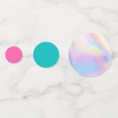 ディスコ・イン・ザ・デザート バチェロレッテパーティー テーブル コンフェッティ (正面)