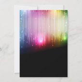 ディスコ・ジャスト・ダンス・パーティー招待状 招待状 (裏面)