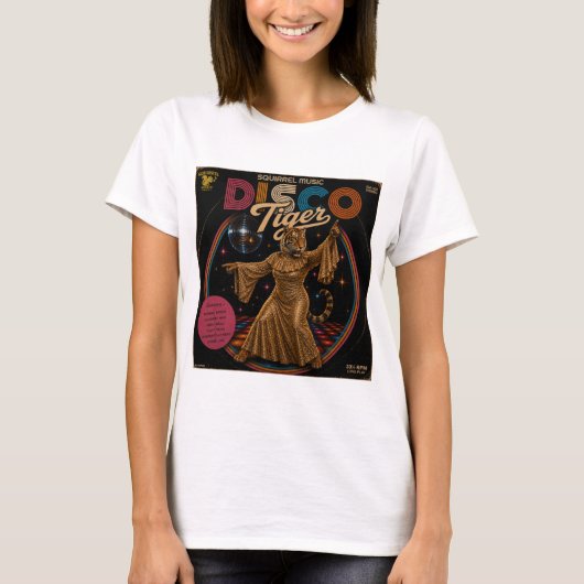 ディスコ・タイグレス・アルバム Tシャツ (正面)