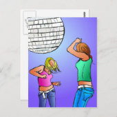 ディスコ・ディバス ポストカード (正面/裏面)