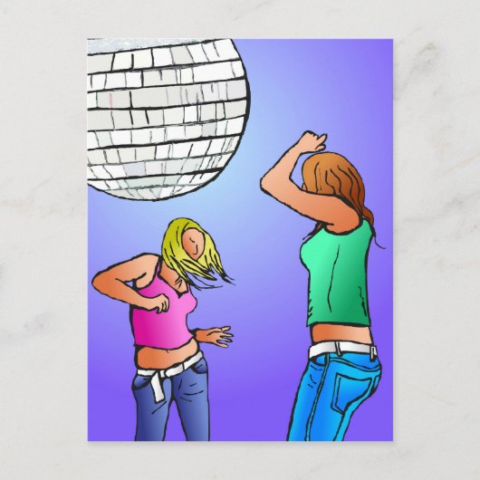 ディスコ・ディバス ポストカード (正面)