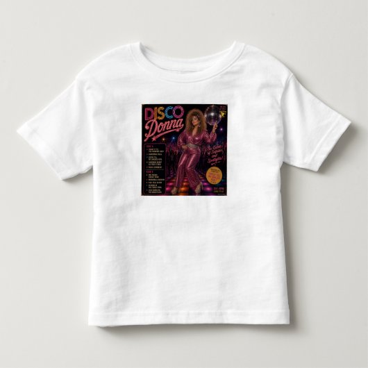 ディスコ・ドンナ・アルバム トドラーTシャツ (正面)