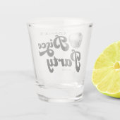 ディスコ バチェロレッテパーティー ショットグラス (裏面)