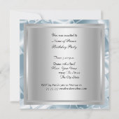 ディスコ バースデー パーティーの招待状 招待状 (裏面)