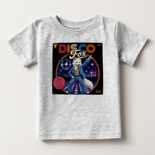 ディスコ・フォックス ベビーTシャツ (正面)