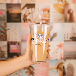 ディスコ レトロ ローラー スケーティング | ブライズメイド アクリルタンブラー