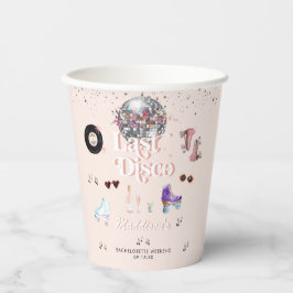 ディスコ レトロ ローラー スケーティング | ブライズメイド 紙コップ