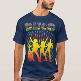 ディスコ – ヴィンテージスタイル踊りレトロディスコ(1) Tシャツ