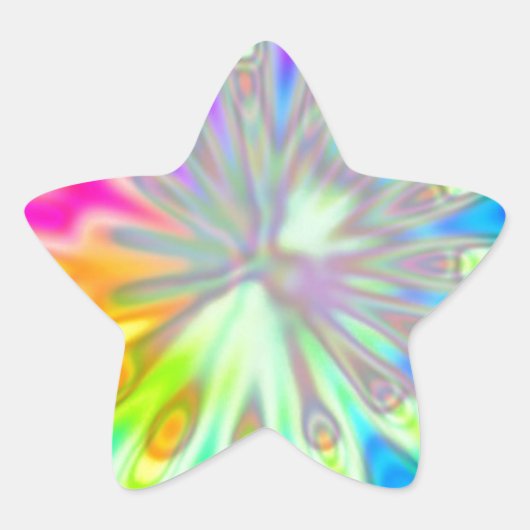 ディスコ 星シール (正面)