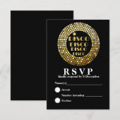 ディスコ 3.5" x 5" レスポンス カード (正面/裏面)