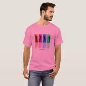 ディスコTeeコレクション:ディスコ虹 Tシャツ (正面フル)