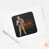 ディススタナウツステッカー スクエアシール (封筒)