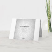 ディスタンスハッピーホリデーズパパとステップママ カード (裏面)