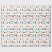 ディスタンスラッピング紙 ラッピングペーパー (フラット)