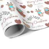 ディスタンスラッピング紙 ラッピングペーパー (ロールコーナー)