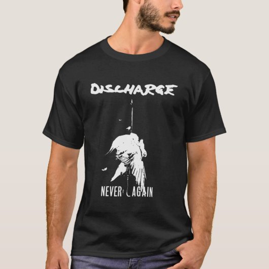 ディスチャージ – 二度と行かない – 公式グッズ Tシャツ (正面)