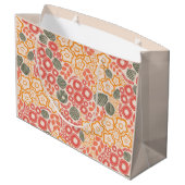 ディスティーカラフルフラワーズ抱き枕 ラージペーパーバッグ (裏面アングル)