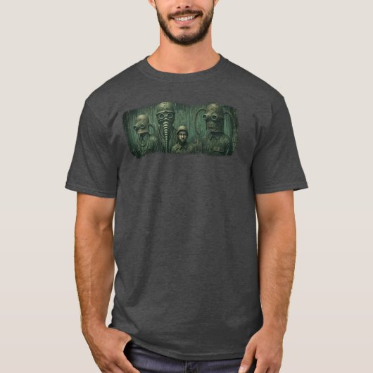 ディストピアはここに来た Tシャツ (正面)