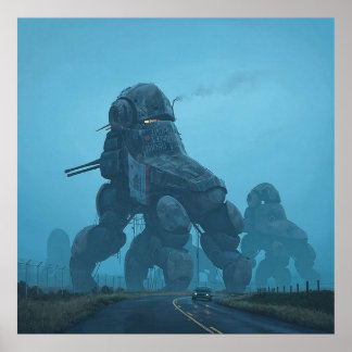 ディストピア戦争機械サイモン・スターレンハグ ポスター