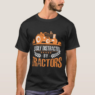 ディストラクタ農家おもしろい農業 Tシャツ
