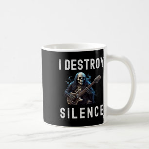 ディストランスサイレンス幽霊ギターギタおもしろいー コーヒーマグカップ