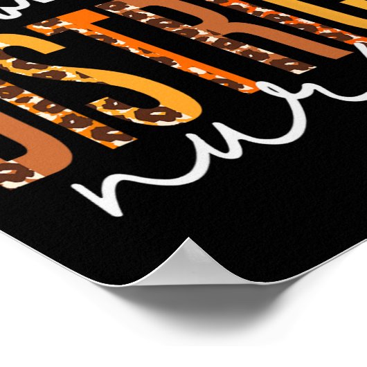 ディストリクトナースヒョウの心拍数の増加 ポスター (角)