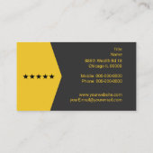 ディストリビュータの名刺 名刺 (裏面)