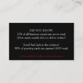 ディストリビューター 名刺 (裏面)