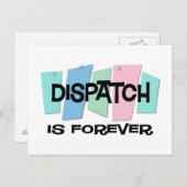 ディスパッチは永遠 ポストカード (正面/裏面)