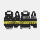 ディスパッチャの細い黄色の線フラグ フェイバーボックス (折り畳みなし)