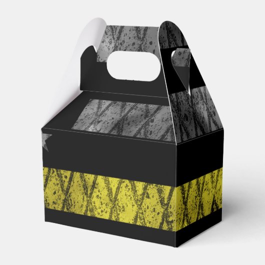 ディスパッチャの細い黄色の線フラグ フェイバーボックス (正面サイド)