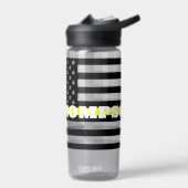 ディスパッチャの薄い黄色のラインウォーターボトル ウォーターボトル (左面)