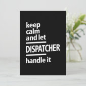 ディスパッチャジョブタイトルギフト サンキューカード (スタンド正面)