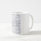 ディスパッチャーの祈りの言葉のマグ コーヒーマグカップ (正面右)