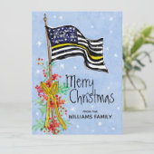 ディスパッチャー細い黄色の線フラグ、柊の赤いベリー シーズンカード (スタンド正面)