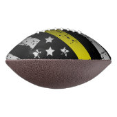 ディスパッチャ退職記念イエローラインフラグ アメリカンフットボール (回転90)