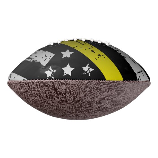 ディスパッチャ退職記念イエローラインフラグ アメリカンフットボール (回転90)