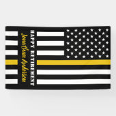 ディスパッチャ金ゴールドラインの退職おめでとうございます 横断幕 (横)