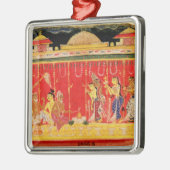 ディスパースからのKrishnaの親の結婚、 メタルオーナメント (左)